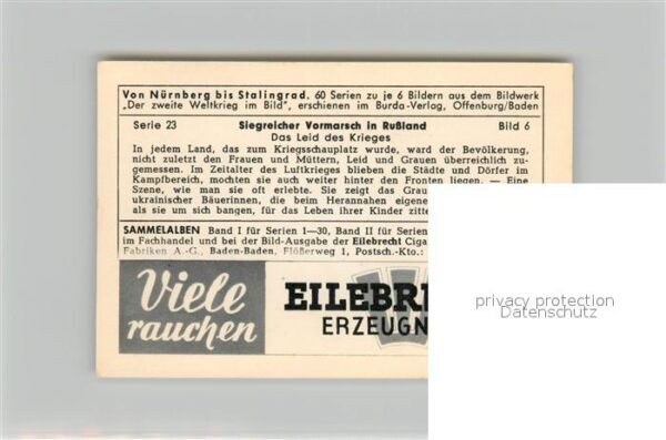 Militaria Deutschland WK2 Von N?rnberg bis Stalingrad Siegreicher – Bild 2