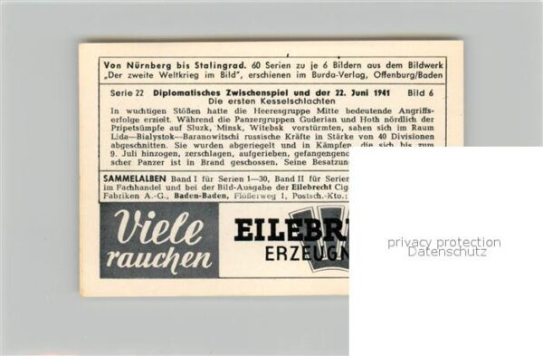 Militaria Deutschland WK2 Von N?rnberg bis Stalingrad Diplomatisc – Bild 2