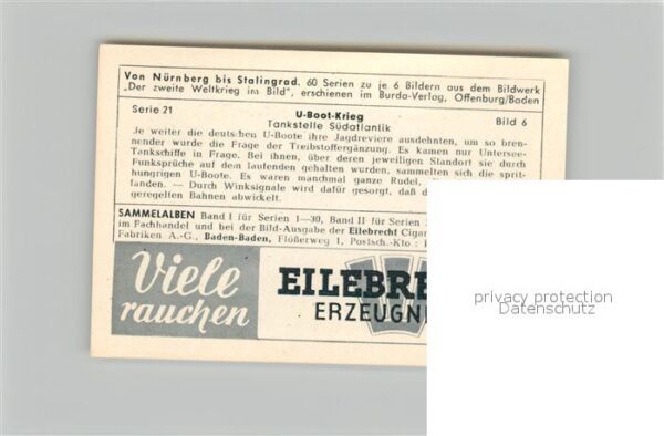 Militaria Deutschland WK2 Von N?rnberg bis Stalingrad U-Boot-Krie – Bild 2