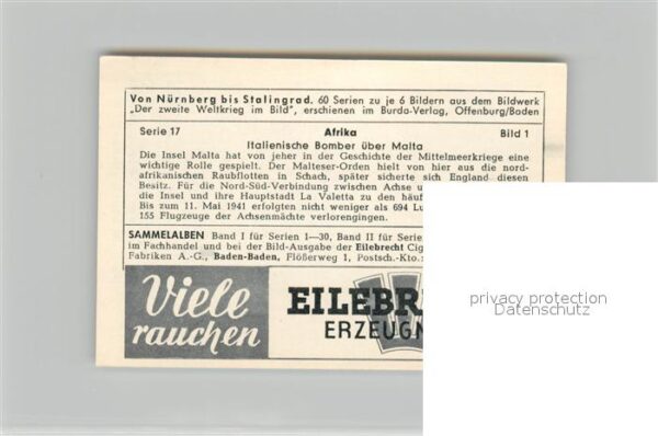 Militaria Deutschland WK2 Von N?rnberg bis Stalingrad Afrika Ital – Bild 2