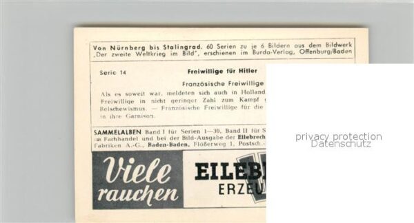 Militaria Deutschland WK2 Von N?rnberg bis Stalingrad Franz?sisch – Bild 2