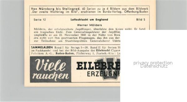 Militaria Deutschland WK2 Von N?rnberg bis Stalingrad Luftschlach – Bild 2
