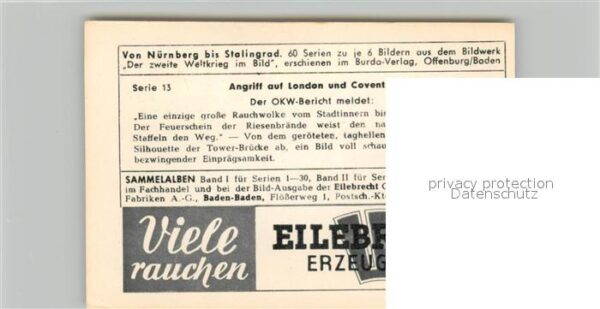 Militaria Deutschland WK2 Von N?rnberg bis Stalingrad Angriff auf – Bild 2