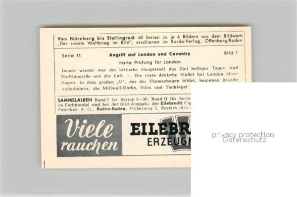 Militaria Deutschland WK2 Von N?rnberg bis Stalingrad Angriff auf – Bild 2