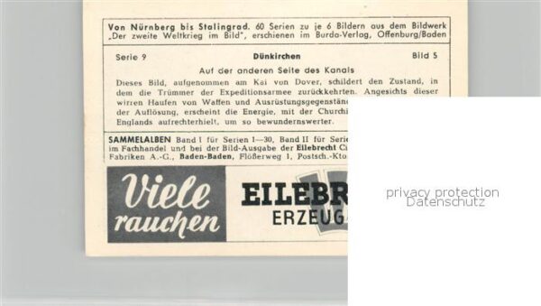 Militaria Deutschland WK2 Von N?rnberg bis Stalingrad D?nkirchen – Bild 2