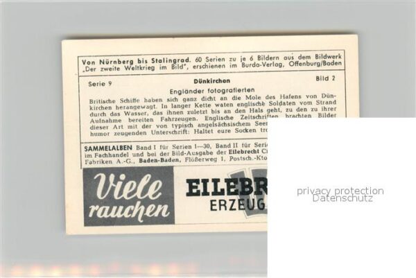 Militaria Deutschland WK2 Von N?rnberg bis Stalingrad D?nkirchen – Bild 2