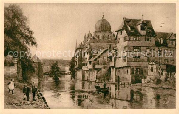 Verlag Tucks N?rnberg Insel Sch?tt Charles E. Flower