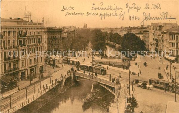 Strassenbahn Berlin Potsdamer Br?cke
