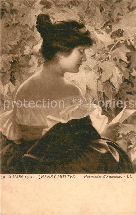 Kuenstlerkarte Henry Mottez Harmoniesd_Automne