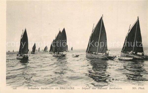 Segelboote Industrie Sardiniere en Bretagne Bateau
