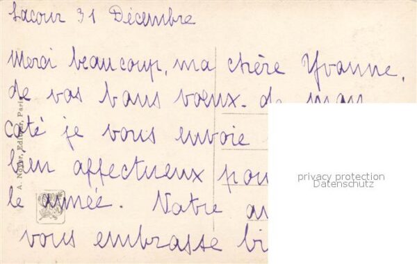 Kuenstlerkarte P. Desvarreux Attaque d_un Village – Bild 2