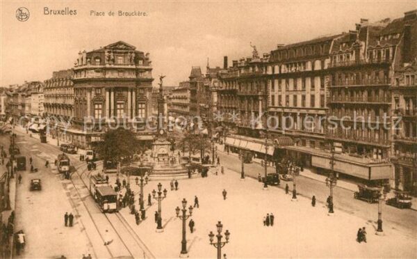 Strassenbahn Bruxelles Place de Brouckere
