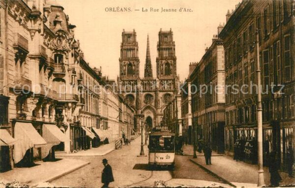 Strassenbahn Orleans Rue Jeanne d_Arc