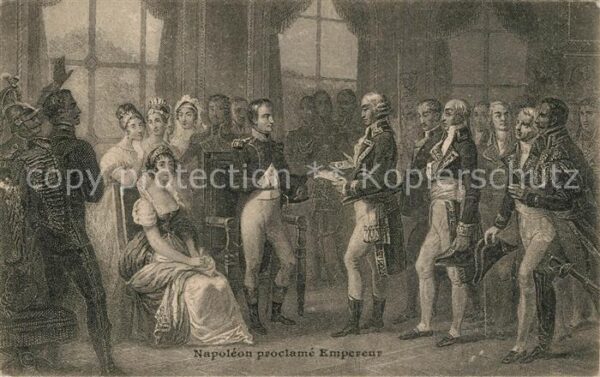Napoleon Bonaparte Proclame Empereur