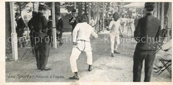 Fechten Assaut a l'Epee