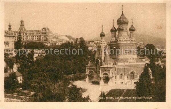 Russische Kirche Kapelle Nice Eglise Russe