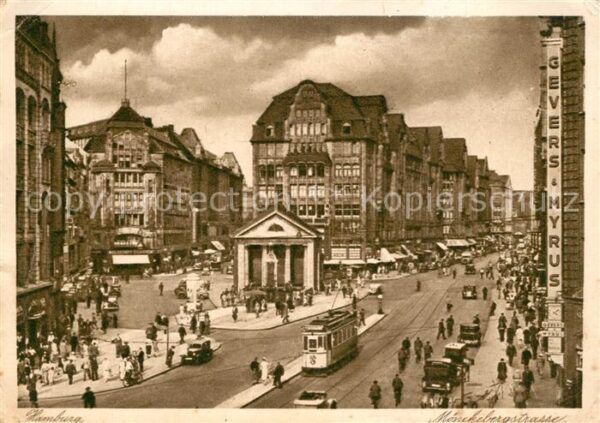 Strassenbahn Hamburg M?nckebergstrasse