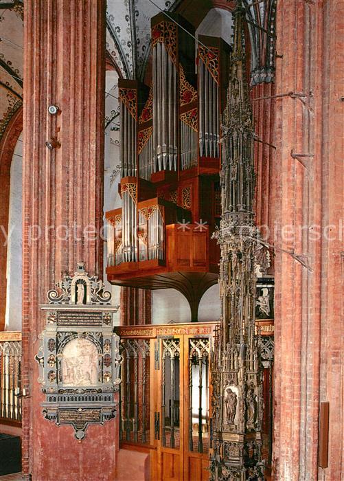 Kirchenorgel L?beck St. Marien Totentanzorgel Sakram