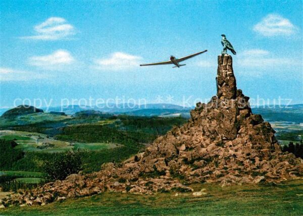 Segelflug Gliding Vol-Voile Vuolo-a-Vela Wasserkuppe Rh?n Fliegerdenkmal
