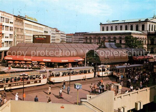 Strassenbahn Hannover Cafe Kr?pcke Oper