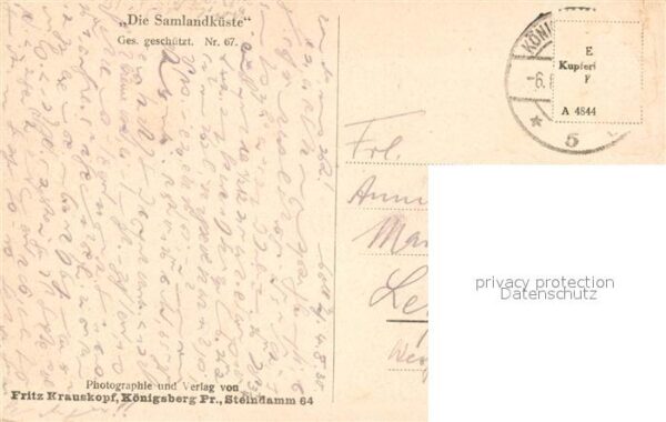 Gross Kuhren Primorje Panorama Samlandküste Nr. 67 – Bild 2