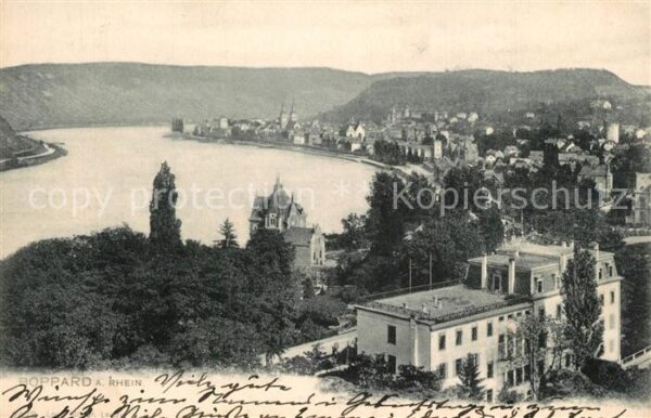 Boppard Rhein Panorama