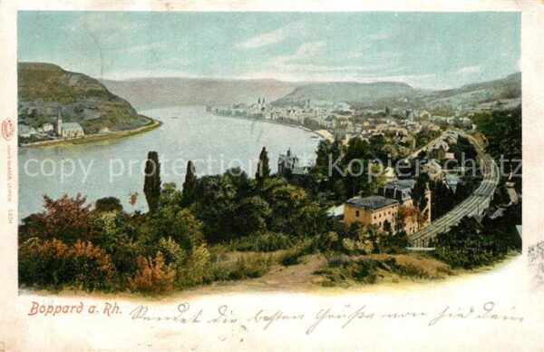 Boppard Rhein Panorama