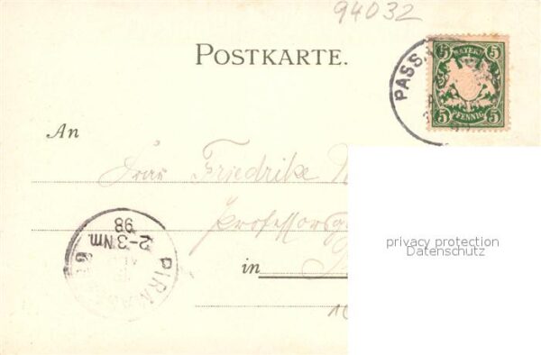 Passau im Mondschein Litho – Bild 2