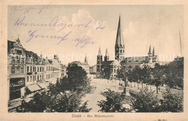 Bonn Rhein Münsterplatz Kirche