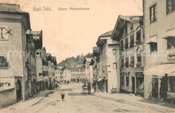 Bad Toelz Obere Marktstrasse
