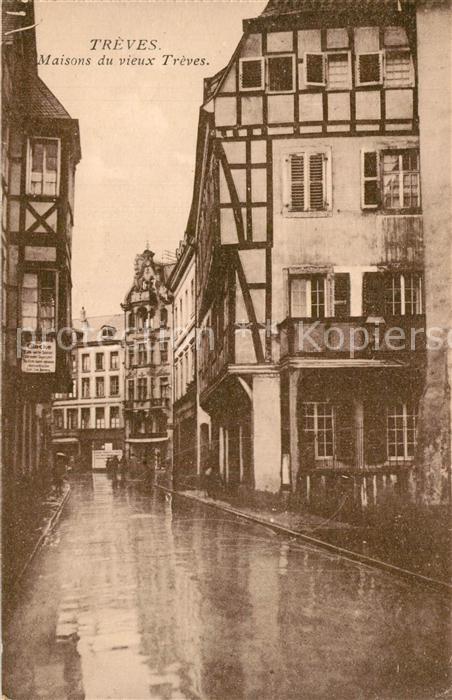 Treves Trier Rheinland-Pfalz Maisons du vieux Treves