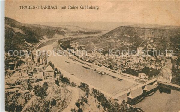 Traben-Trarbach mit Ruine Gräfinburg