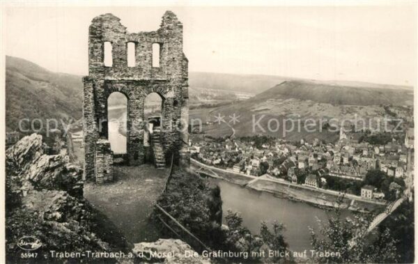 Traben-Trarbach Die Gräfinburg mit Traben