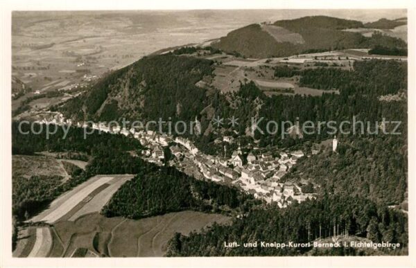 Berneck Fichtelgebirge Fliegeraufnahme