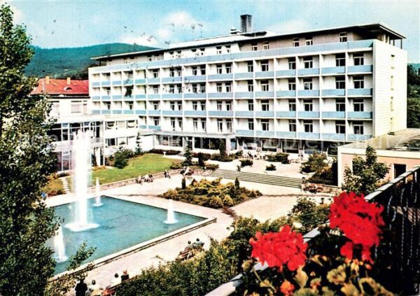 Bad Wildungen Sanatorium Wicker Wasserspiele