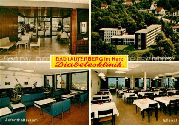 Bad Lauterberg Diabetesklinik Foyer Aufenthaltsraum Sp