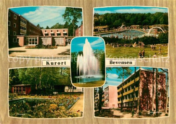 Bad Bevensen Diabetesklinik Fontäne Freibad Kurpark