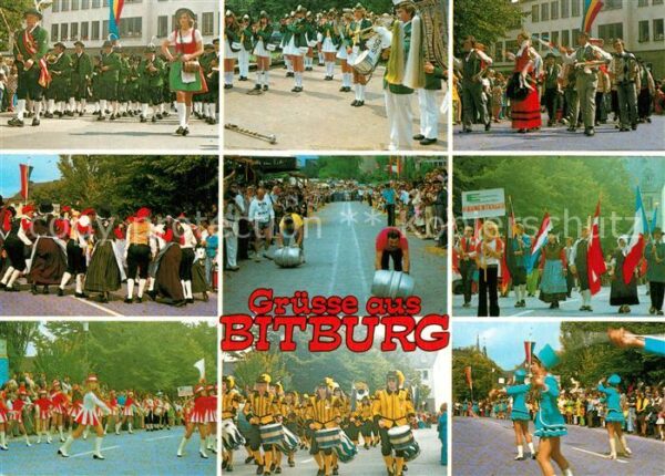Bitburg Festumzug Musikkapelle Tradition Tracht