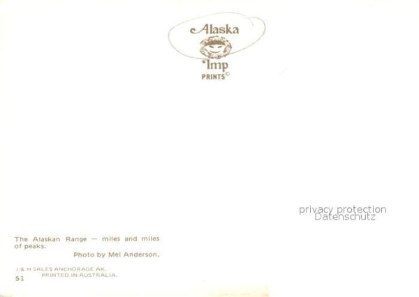 Anchorage Alaskan Range – Bild 2