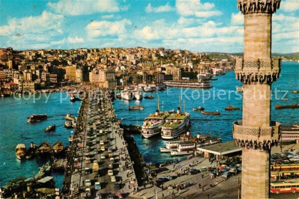 Istanbul Constantinopel Galata Brücke