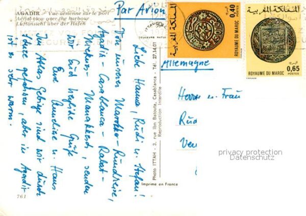Agadir Fliegeraufnahme Hafen – Bild 2