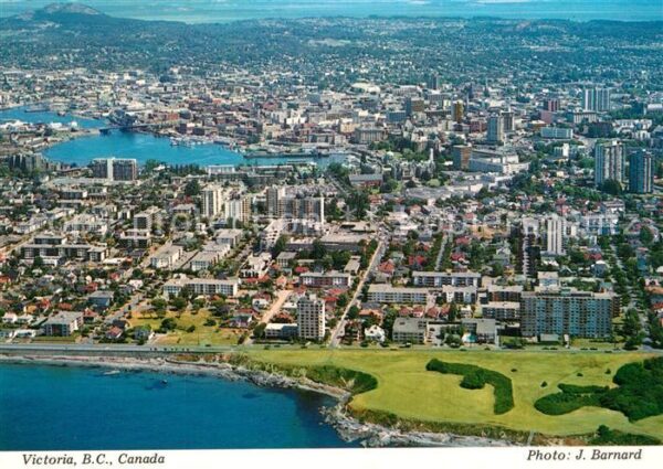 Victoria British Columbia Fliegeraufnahme