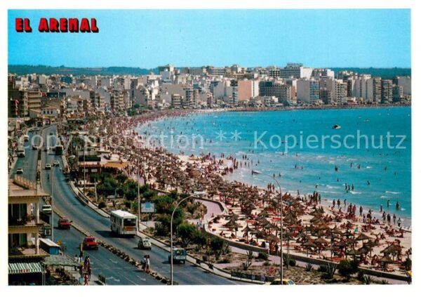 El Arenal Mallorca Fliegeraufnahme