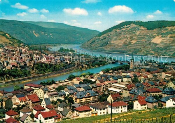 Bingen Rhein Nahemündung