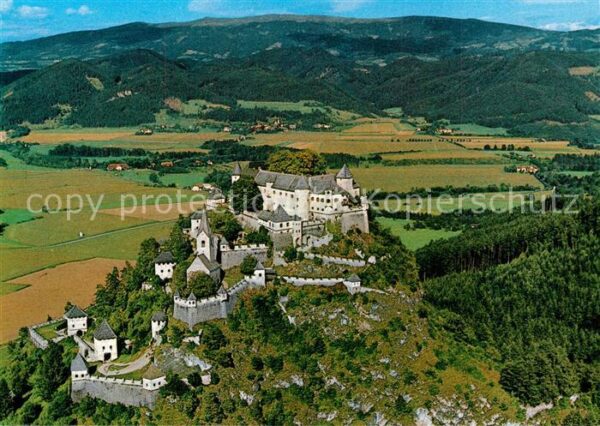 Hochosterwitz Burg Fliegeraufnahme