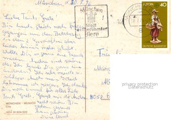 Muenchen Fliegeraufnahme City – Bild 2