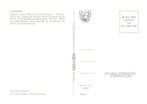 Jachymov Marie Curie Sanatorium – Bild 2
