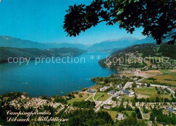 Doebriach Millstaettersee Fliegeraufnahme
