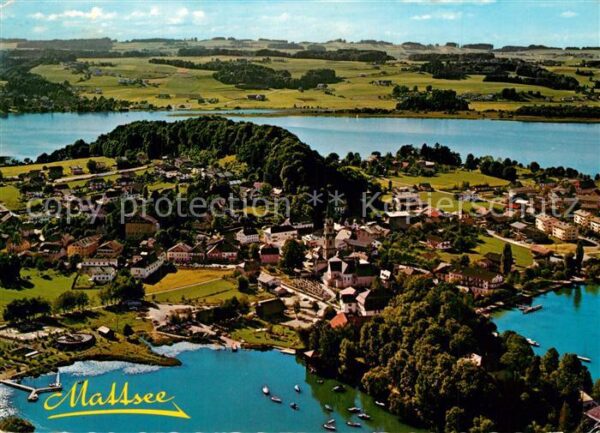 Mattsee Salzburg Fliegeraufnahme