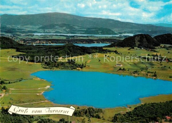 Turnersee Fliegeraufnahme Klopeiner See Stausee